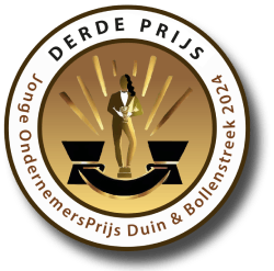 Jonge Ondernemers Prijs Duin & Bollenstreek 2024 Derde Prijs