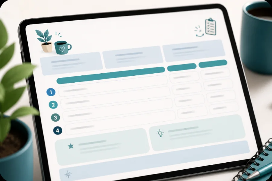 Workflow template